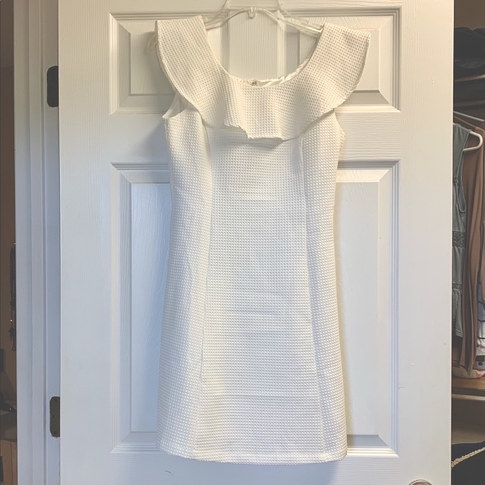 She & Sky White Dress